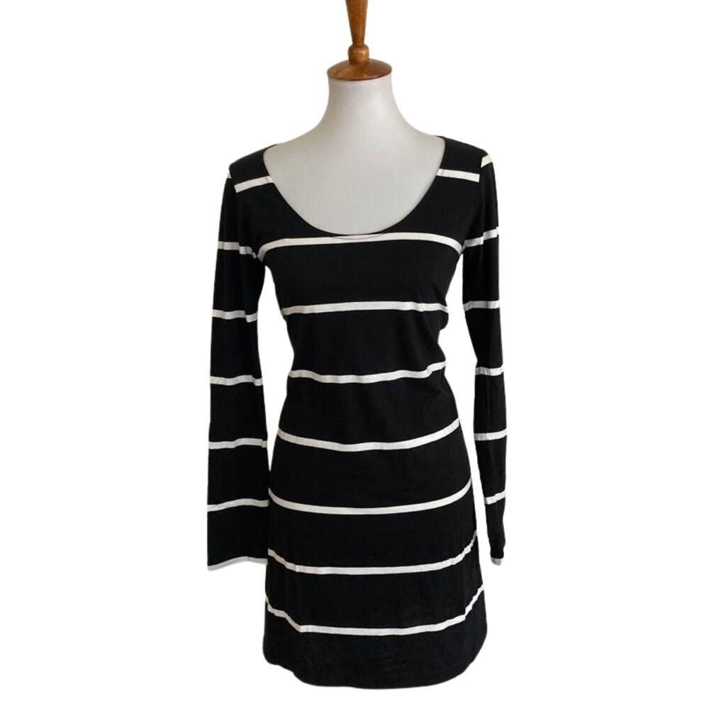 Chance Black & White Cotton Dress/Tunic